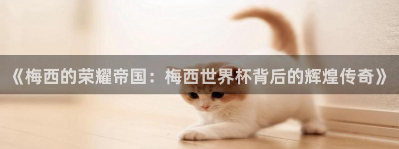 世界杯转播表:《梅西的荣耀帝国:梅西世界杯背后的辉煌传奇》